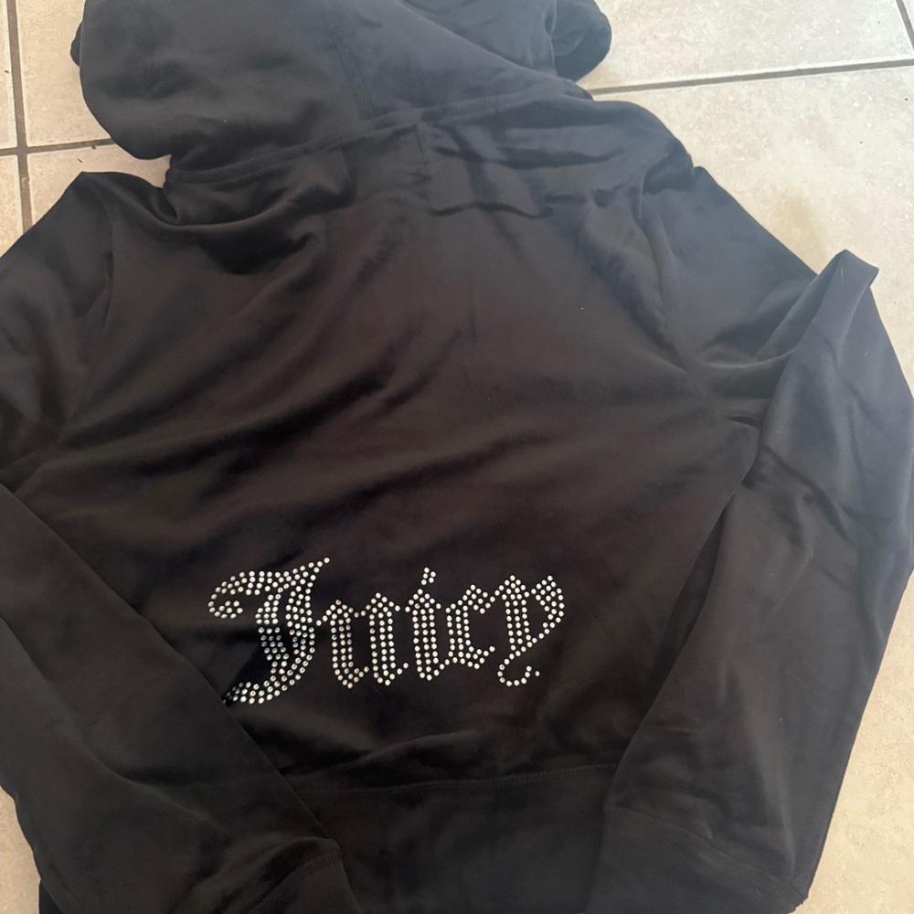 Juicy Couture Black Tracksuit Set